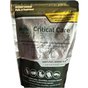 Oxbow Animal Health Critical Care, Herbivore, Anise Flavor 16 Oz Sealed BB 1/27